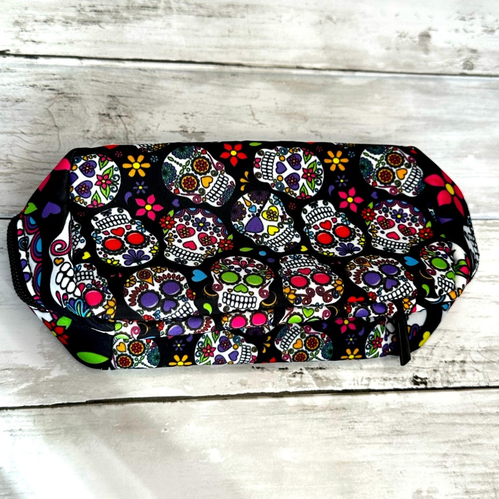 Sugar Skull makeup bag
